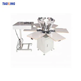 6 रंग 6 स्टेशन स्क्रीन प्रिंटिंग मशीन